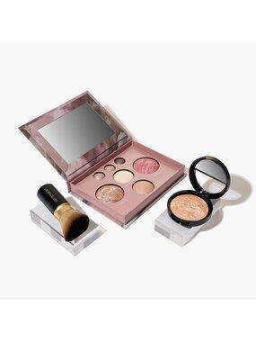 Baked Makeup Starter Kit: Balance & Brighten, Best Palette + Retractable Brush